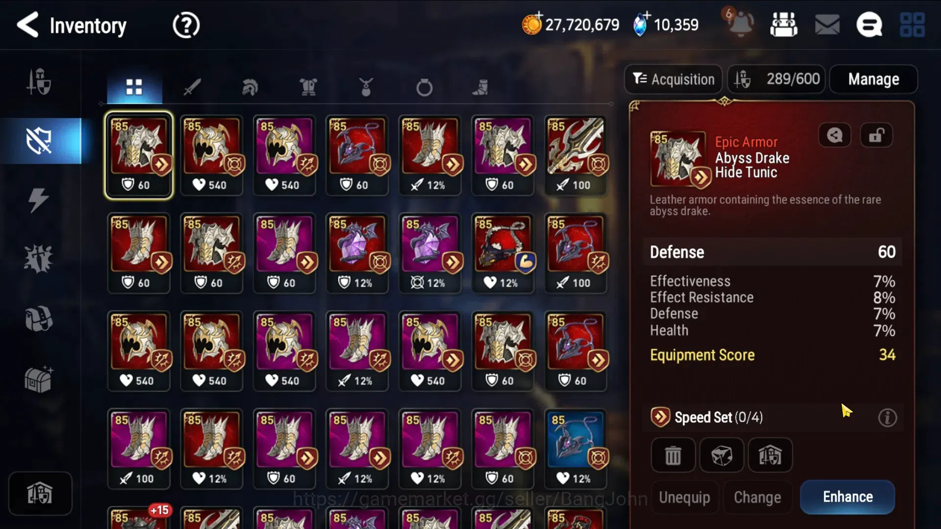 Epic Seven Accounts Asia Verif|End Game 50 ML(SNYulha,Notos,BArunka,LO image 18