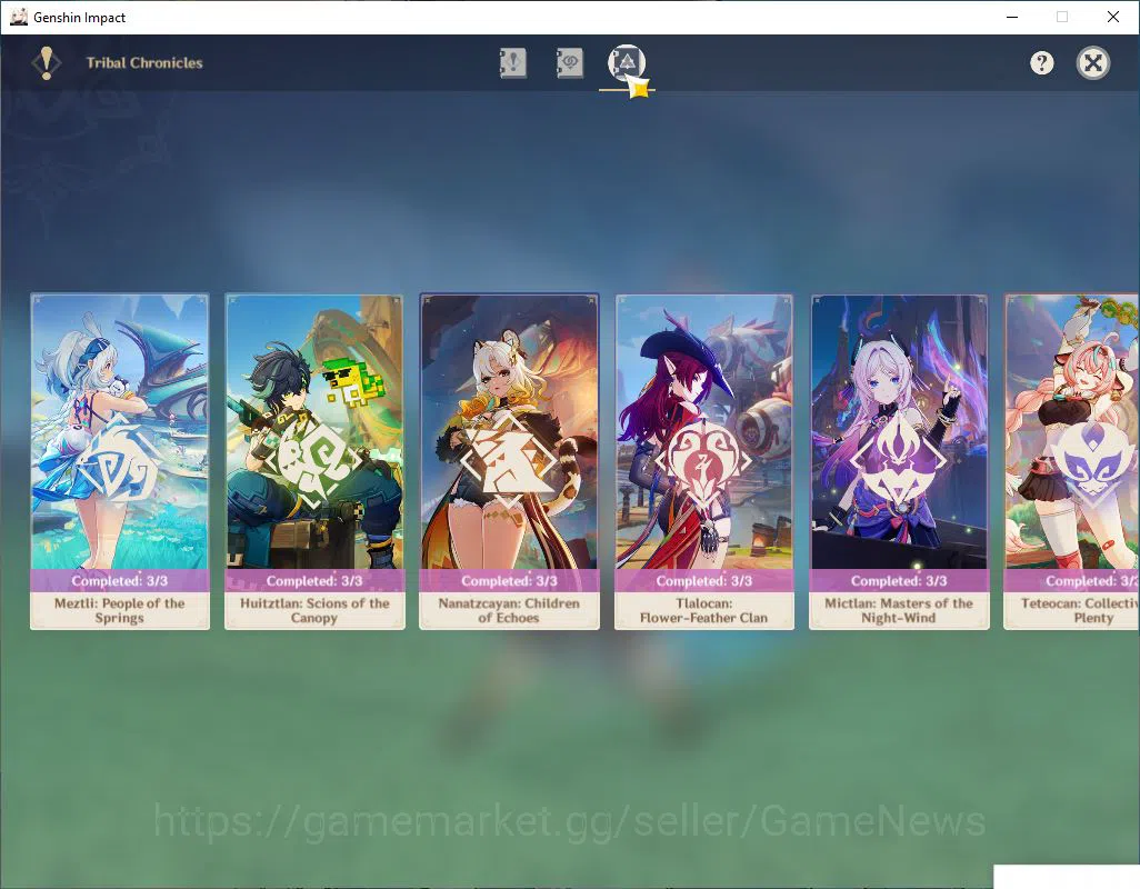 Genshin Impact Accounts Mid Game ASIA|AR 59|15 Limited 12