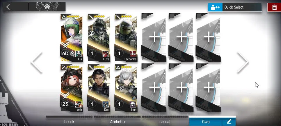 Arknights Accounts Lv78|246 OP+37 Skin|12Limited|Wis'adel P2,LTD P1,H image 10