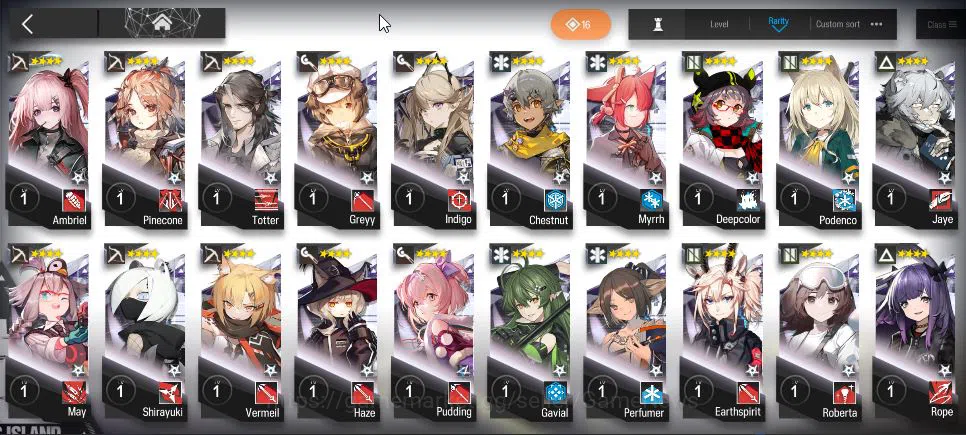 Arknights Accounts Lv78|246 OP+37 Skin|12Limited|Wis'adel P2,LTD P1,H image 16