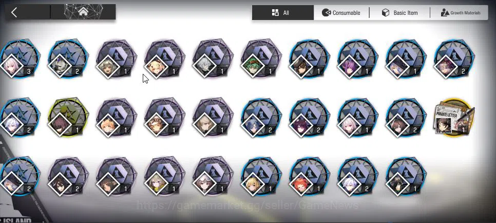 Arknights Accounts Lv78|246 OP+37 Skin|12Limited|Wis'adel P2,LTD P1,H image 3