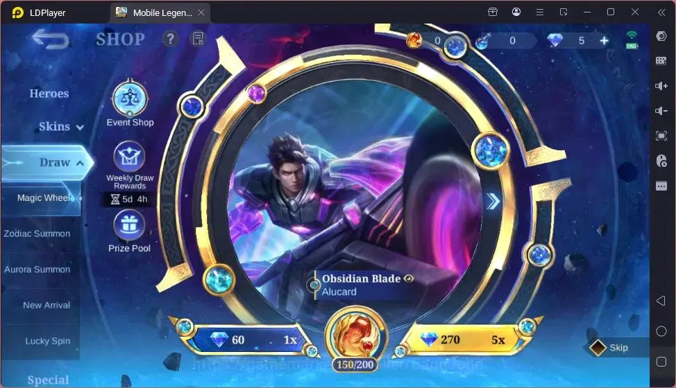 Mobile Legends: Bang Bang Accounts Global|Hero 132|Skin 266|Renowned|Collector Balmon image 1