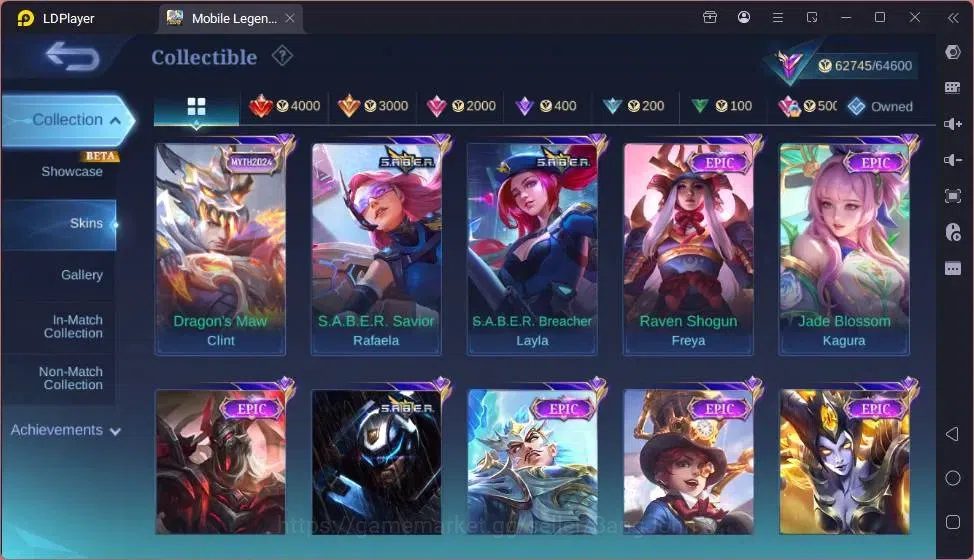 Mobile Legends: Bang Bang Accounts Global|Hero 132|Skin 266|Renowned|Collector Balmon image 10