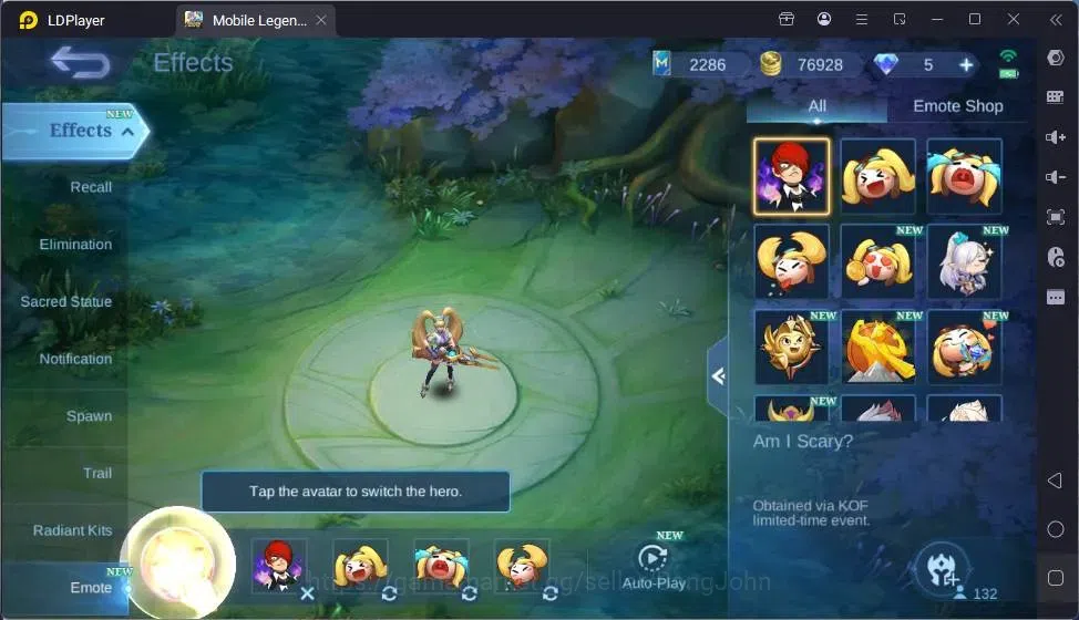 Mobile Legends: Bang Bang Accounts Global|Hero 132|Skin 266|Renowned|Collector Balmon image 2