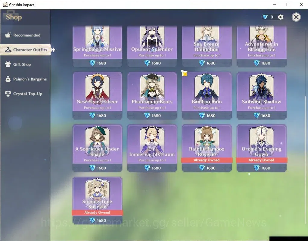 Genshin Impact Accounts ASIA | AR 56 | 9 Limit+4(*5WeP) | (Flins,AyakaC1)+ image 13
