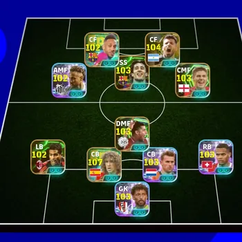 eFootball Accounts Legends & Iconic Players 4 MANAGER BOOSTER | COLECTIVE 3200+,NEW CARD C PUYOL x S GERARD x BOJAN KRIC x