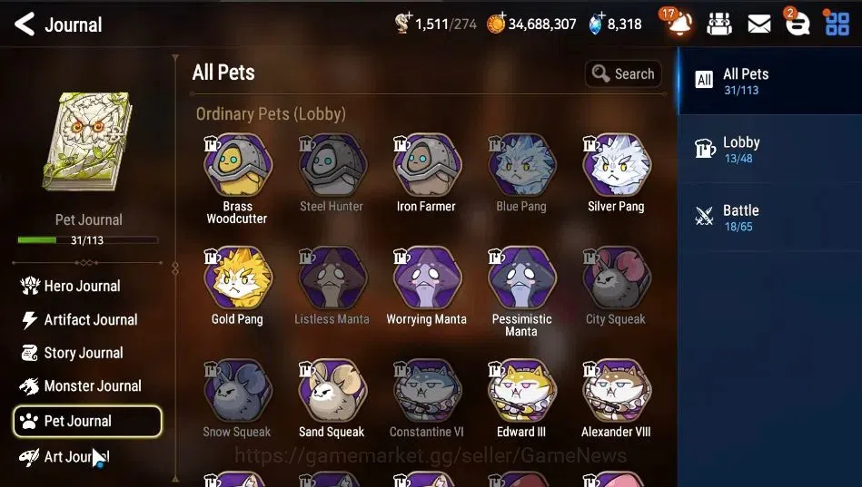 Epic Seven Accounts GLOBAL|UnVerif|4 ML|(Rhiana&Luciel,Zio,SP Politis, image 10