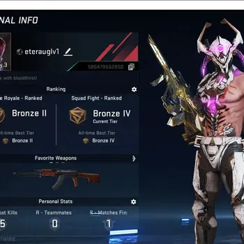 Blood Strike Accounts High-End ASIA |Eternal AUG - Empyrean|3 Legendary