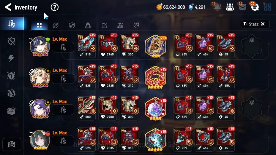 Epic Seven Accounts GLOBAL Unverif|New Era|8 ML(Salome,EIlynav,DK Shar image 8