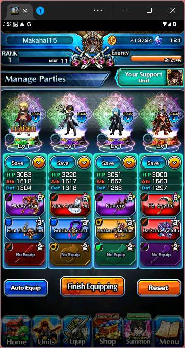 Grand Summoners Accounts GLOBAL|8 Ascend|Momo,Miracle Islid,DL Rimuru,Kyoko image 4