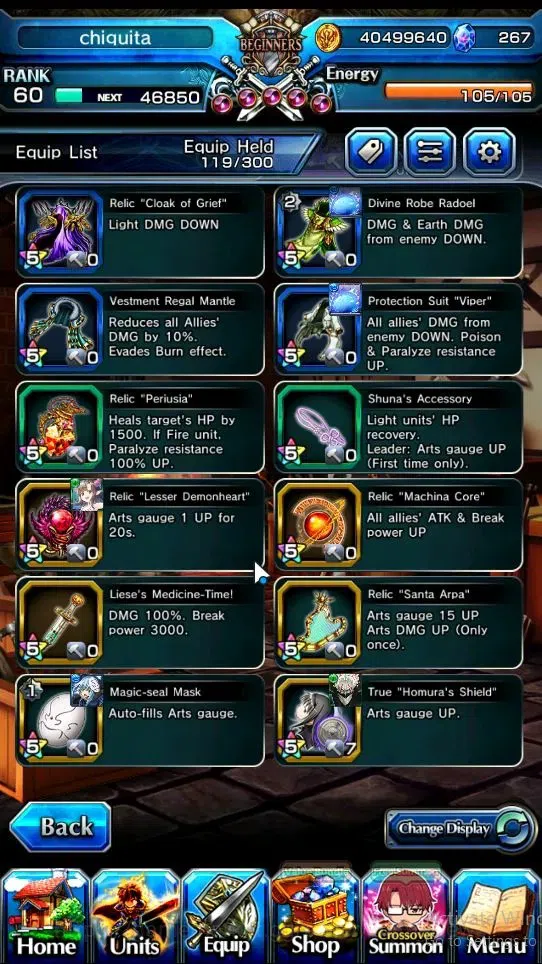 Grand Summoners Accounts Global|Rank 60|Fresh Story|267 cc|5 Ascend[Okarun, image 5