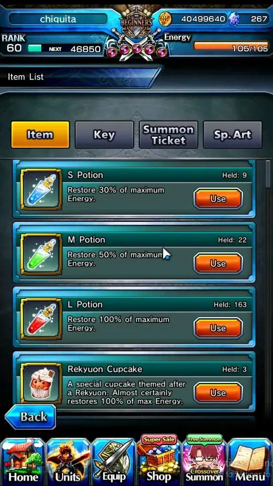 Grand Summoners Accounts Global|Rank 60|Fresh Story|267 cc|5 Ascend[Okarun, image 6