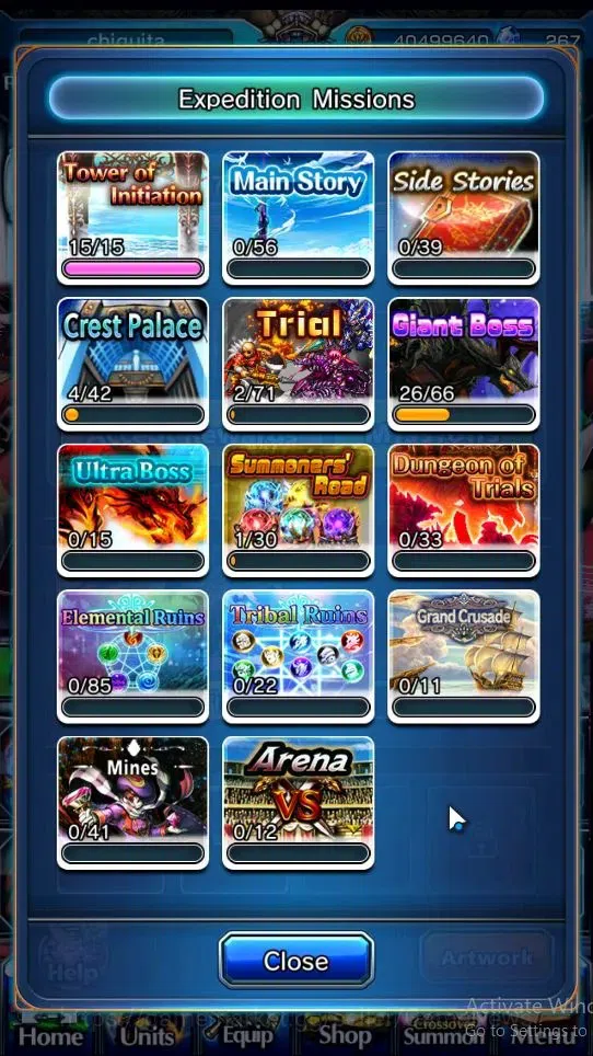Grand Summoners Accounts Global|Rank 60|Fresh Story|267 cc|5 Ascend[Okarun, image 7