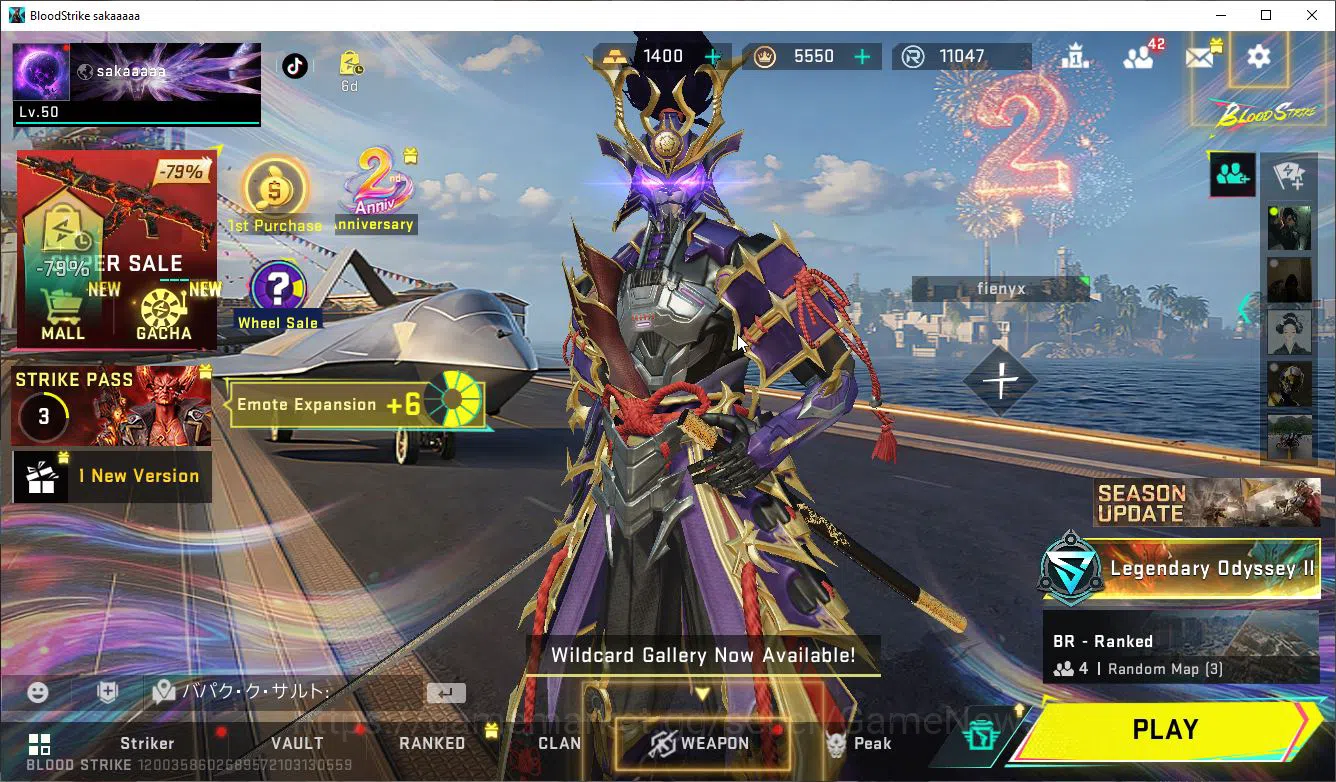 Blood Strike Accounts ASIA|ETERNAL ZERO|10 ULTRA[JET,Nova,P90,URB,SCAR,E image 1