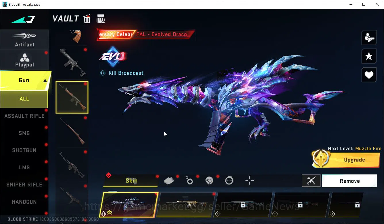 Blood Strike Accounts ASIA|ETERNAL ZERO|10 ULTRA[JET,Nova,P90,URB,SCAR,E image 18