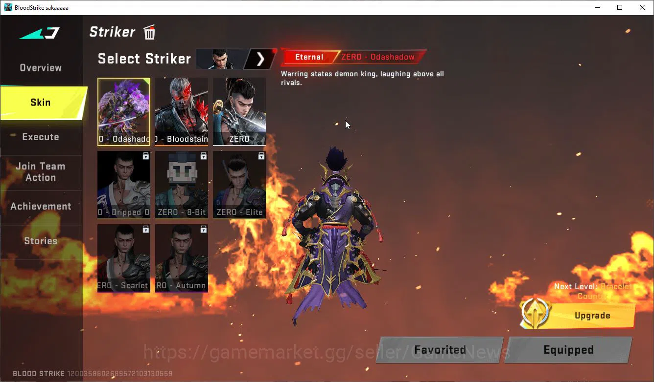 Blood Strike Accounts ASIA|ETERNAL ZERO|10 ULTRA[JET,Nova,P90,URB,SCAR,E image 3
