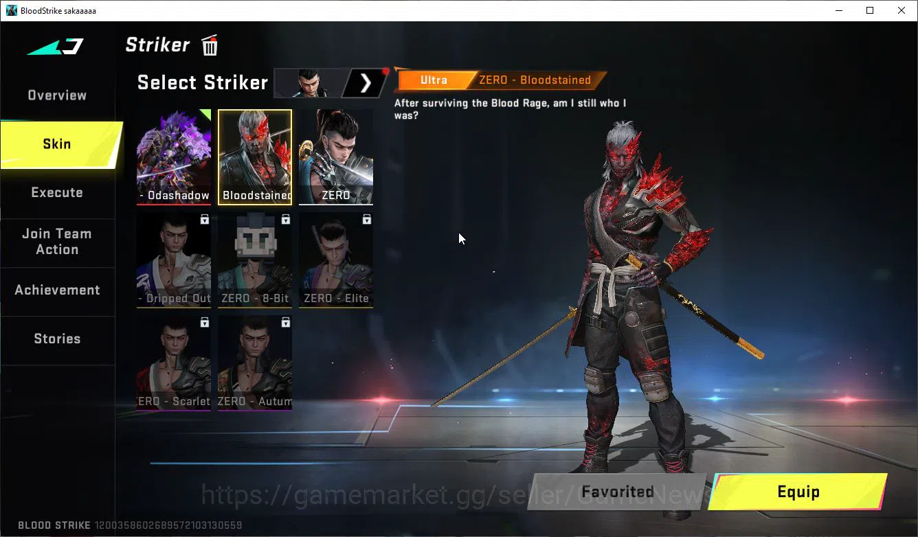 Blood Strike Accounts ASIA|ETERNAL ZERO|10 ULTRA[JET,Nova,P90,URB,SCAR,E image 4