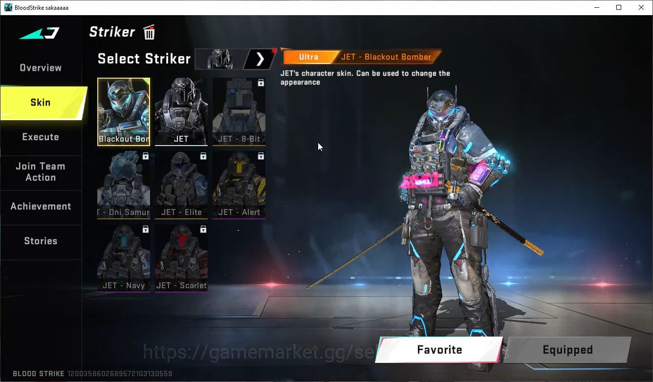 Blood Strike Accounts ASIA|ETERNAL ZERO|10 ULTRA[JET,Nova,P90,URB,SCAR,E image 5