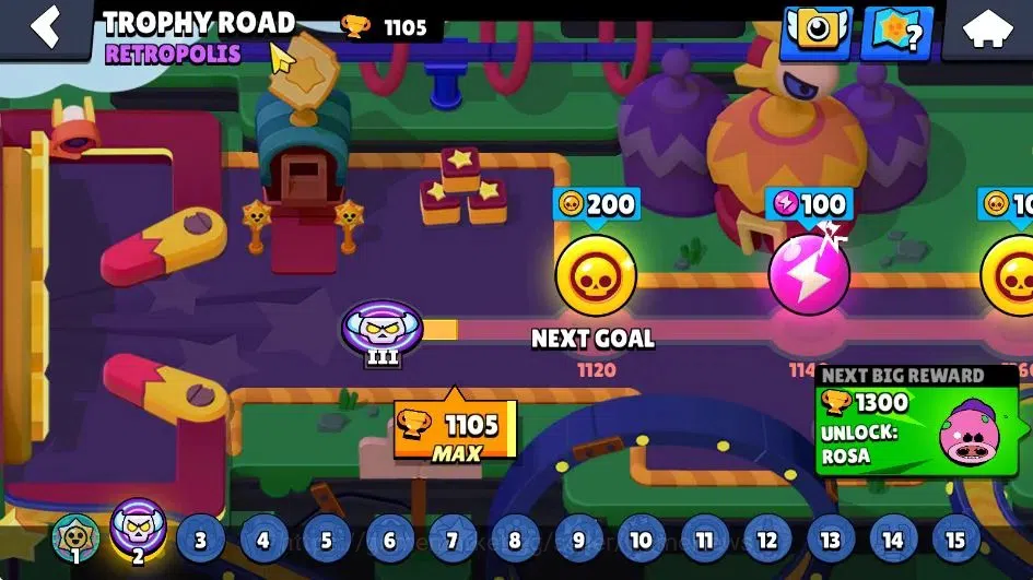 Brawl Stars Accounts 1105 Trophy|17 Brawlers 1 Max Lvl (Edgar)|2 Legend image 5