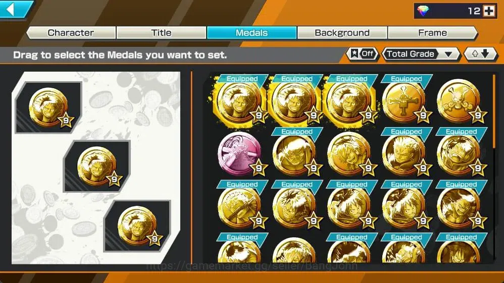 One Piece Bounty Rush Accounts Global | EX 3 | PR 12 | STE V Nusjuro MAX, GP Edw image 3