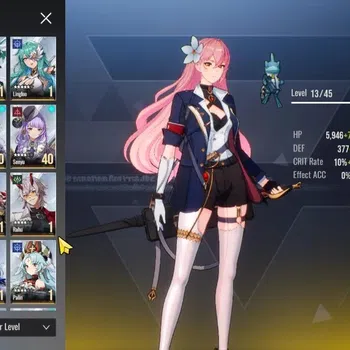 Etheria: Restart Accounts Others Global S25|13 SSR|Yeli,Kloss,Lily,Lingluo,Mio,Senyu,Sylvia,Kethos,Lian,Etc|Female MC|Take