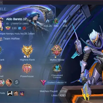 Mobile Legends: Bang Bang Collector Global|Hero 133|Skin 408|Exalted|Legend Granger|Pr image 1