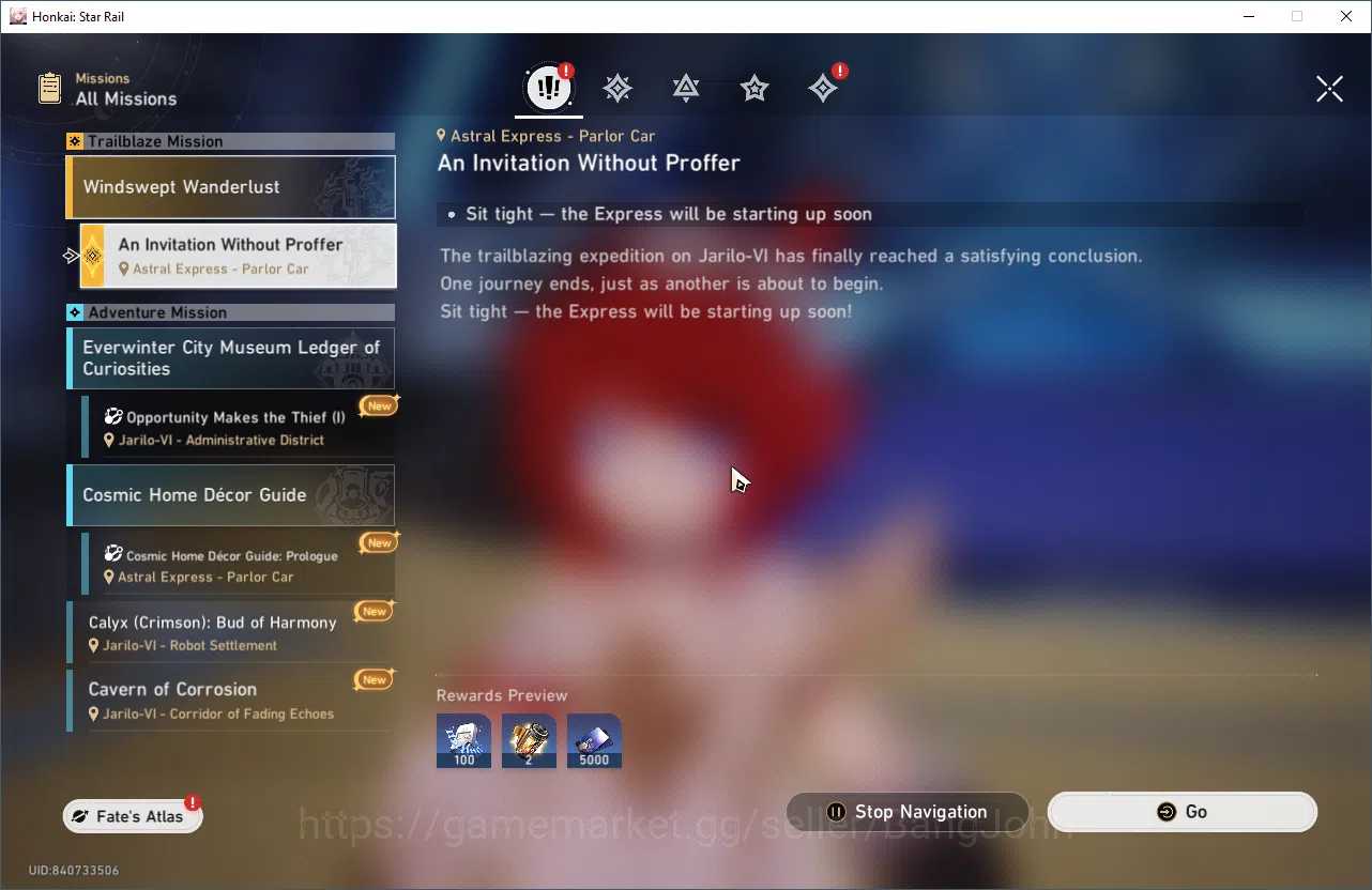 Honkai Star Rail Accounts ASIA |TL 28 | 5 Limit | 50 Golden Ticket | GCS On image 5
