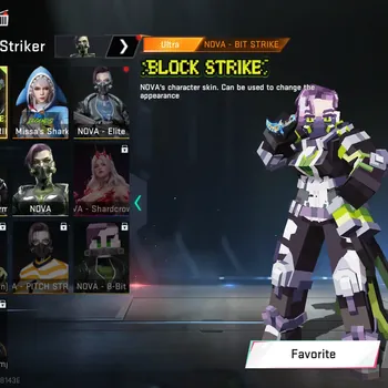 Blood Strike Accounts Collab Skin ASIA | 1 Eternal | 3 Strikers (AOT, Lucha Strike, OPM) | 2 Ultra Melee | 8 Ultra Gun | 4
