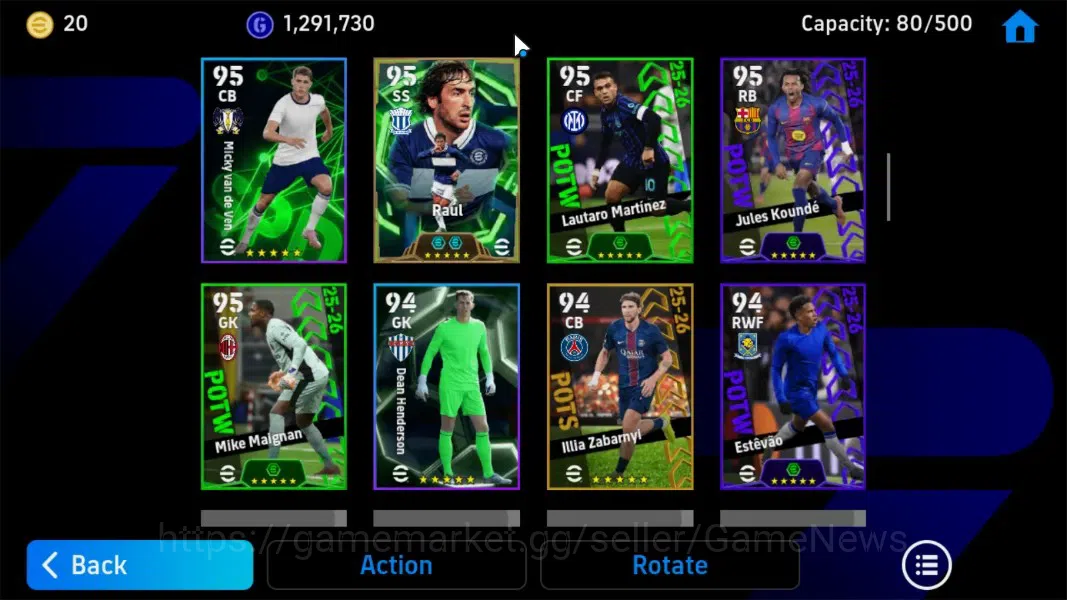 eFootball Accounts Android|BigTime Ibrahimovic,Epic E.Hazard,Roberto  image 10