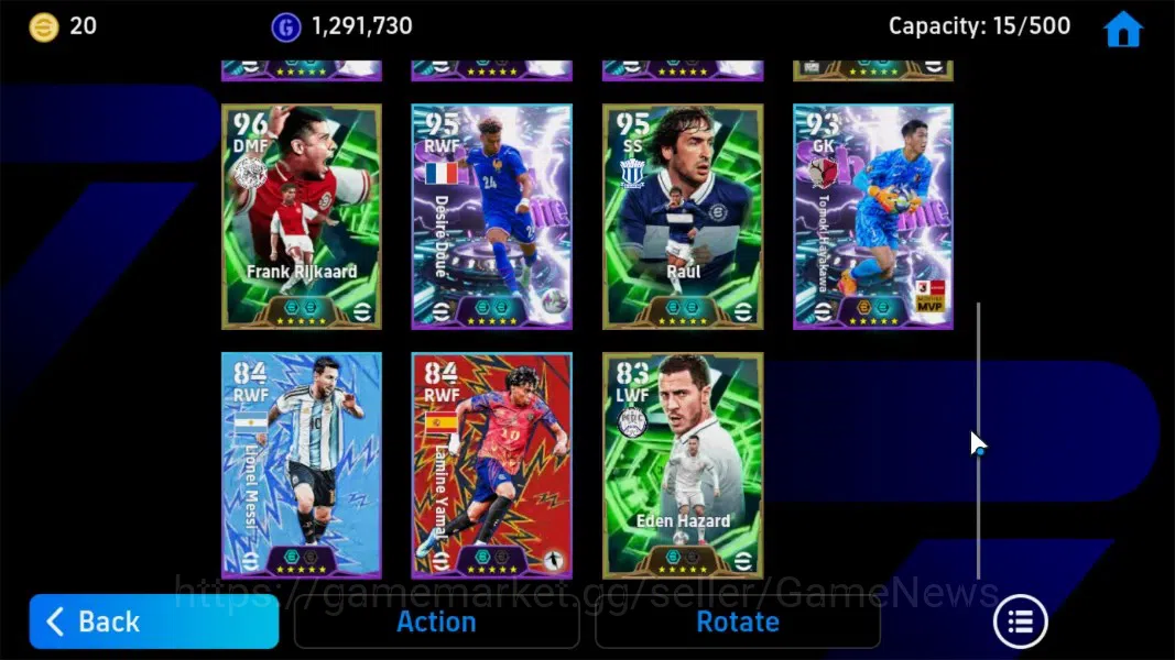 eFootball Accounts Android|BigTime Ibrahimovic,Epic E.Hazard,Roberto  image 12