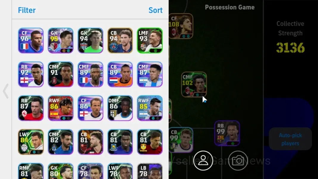 eFootball Accounts Android|BigTime Ibrahimovic,Epic E.Hazard,Roberto  image 2