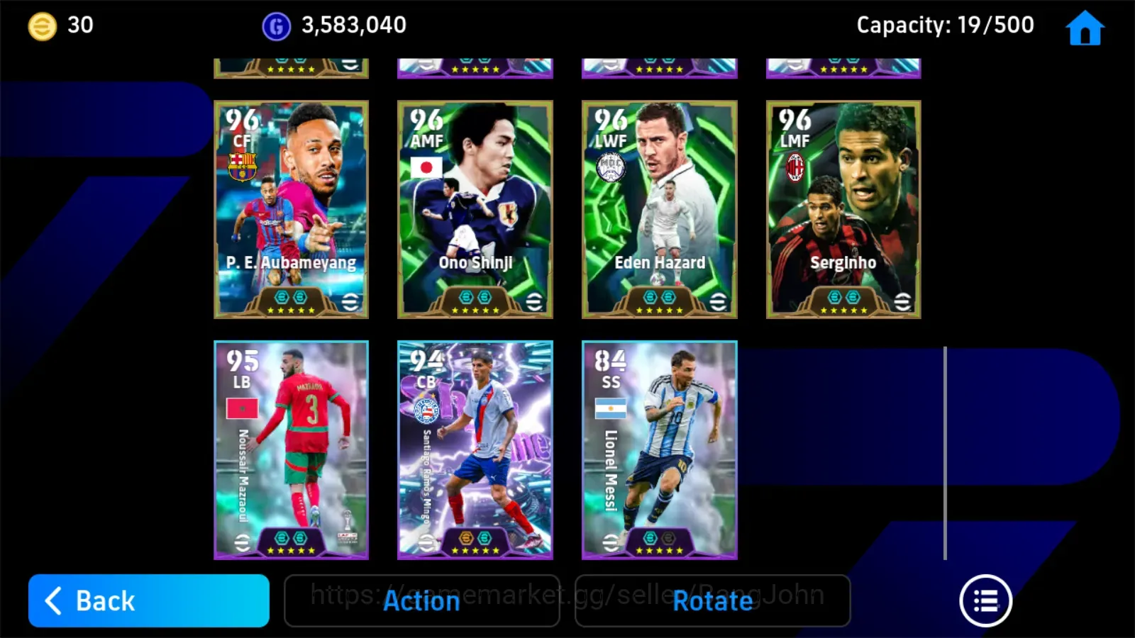 eFootball Accounts Legends & Iconic Players Android|PW 3192|Epic Ronaldinho Lampard Gerrard Puyol GaryCahill,Showt NeymarJr 1
