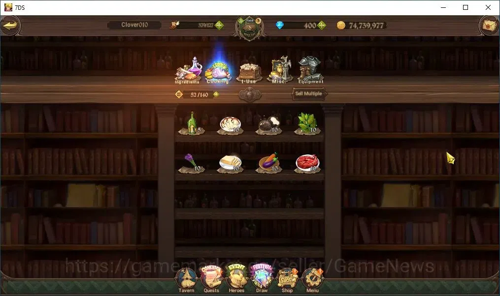 The Seven Deadly Sins: Grand Cross Accounts Global| 400 Dm+ 1 UR Selector | 513K CC | 2 UR | M image 10