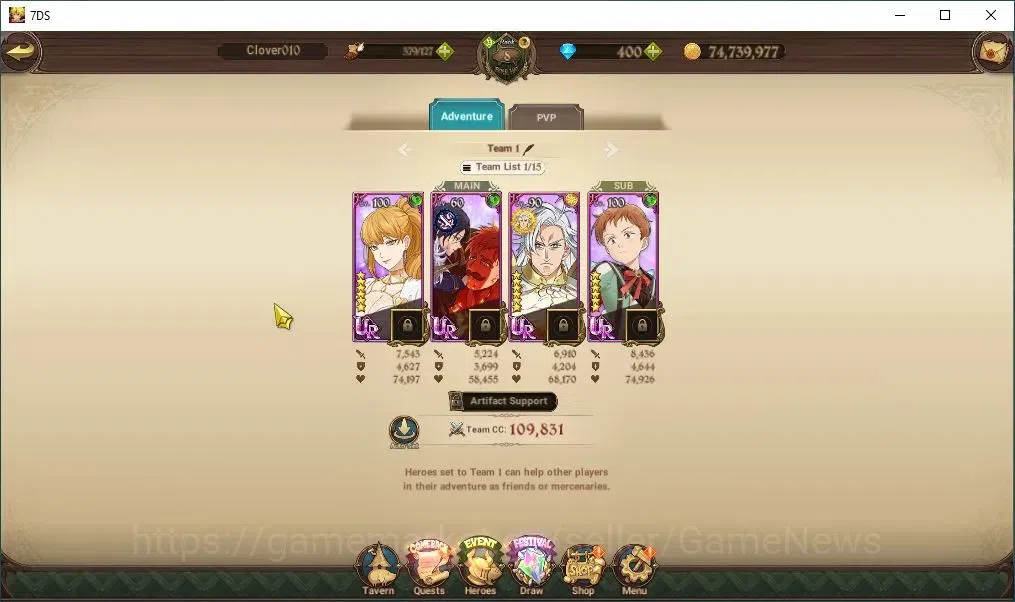 The Seven Deadly Sins: Grand Cross Accounts Global| 400 Dm+ 1 UR Selector | 513K CC | 2 UR | M image 5