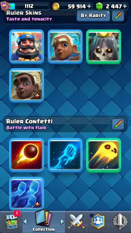 Clash Royale Accounts Mobile|CL 1112|KTL 12|Trophy 8007|Card 117|4 Campi image 11