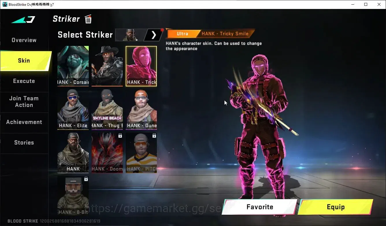 Blood Strike Accounts ASIA|ETERNAL DeAgle+MELEE ButerFly,Talon Knife,AXE image 16
