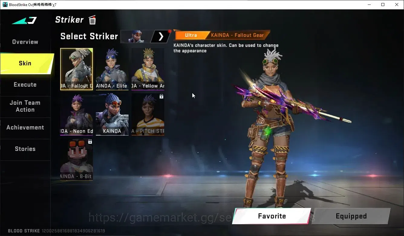 Blood Strike Accounts ASIA|ETERNAL DeAgle+MELEE ButerFly,Talon Knife,AXE image 17
