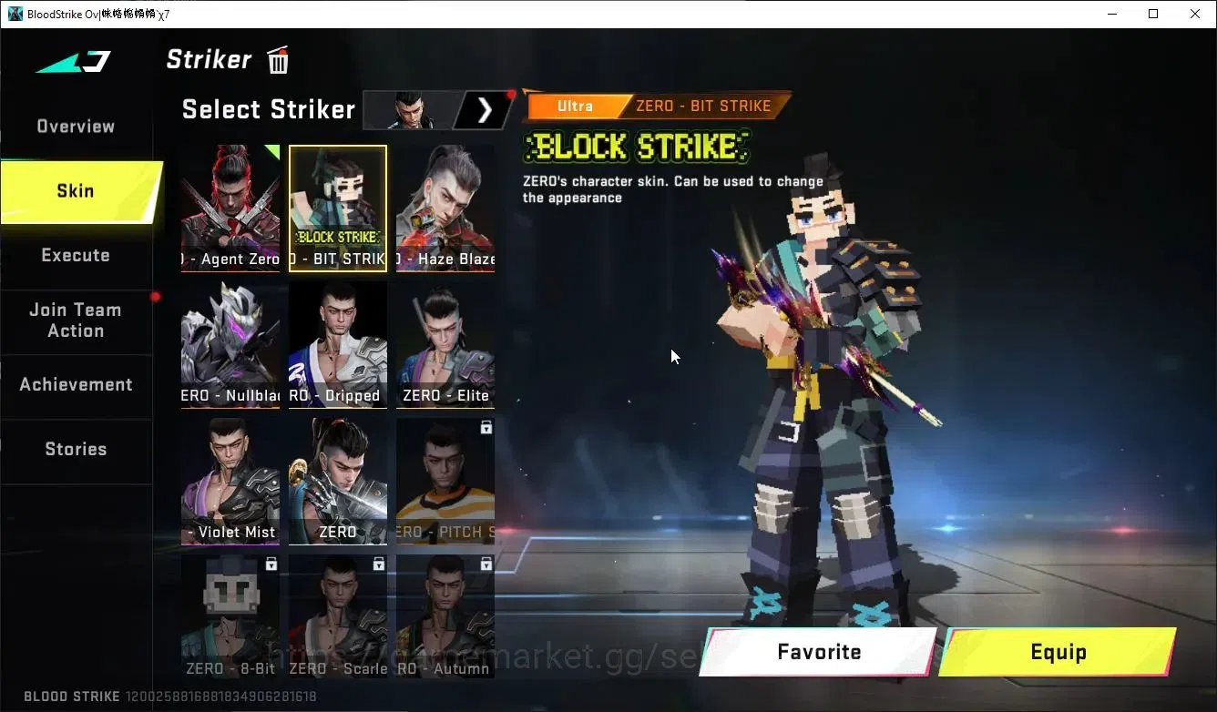 Blood Strike Accounts ASIA|ETERNAL DeAgle+MELEE ButerFly,Talon Knife,AXE image 5
