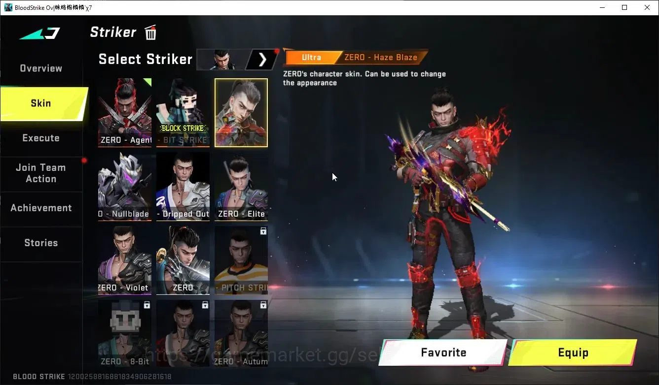 Blood Strike Accounts ASIA|ETERNAL DeAgle+MELEE ButerFly,Talon Knife,AXE image 6