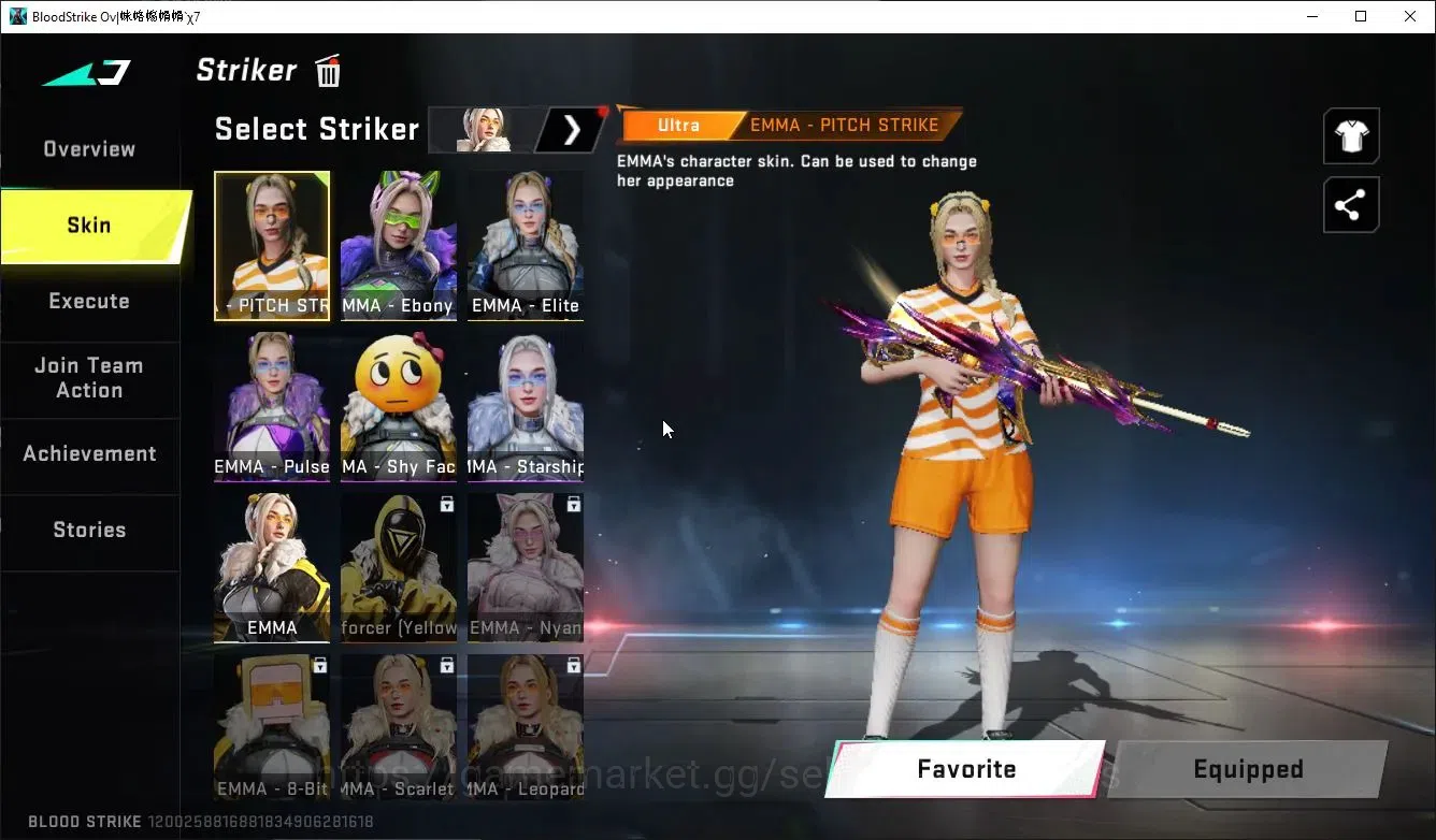 Blood Strike Accounts ASIA|ETERNAL DeAgle+MELEE ButerFly,Talon Knife,AXE image 7