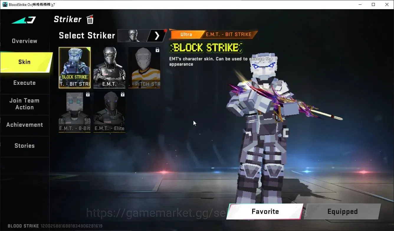 Blood Strike Accounts ASIA|ETERNAL DeAgle+MELEE ButerFly,Talon Knife,AXE image 9