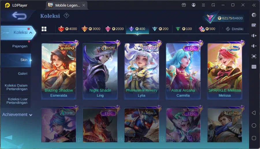 Mobile Legends: Bang Bang Accounts global Hero 120|S 236|Prime Claude,Kof Karina,Annu image 13