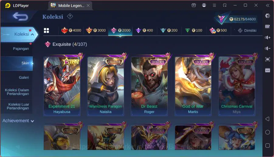 Mobile Legends: Bang Bang Accounts global Hero 120|S 236|Prime Claude,Kof Karina,Annu image 17