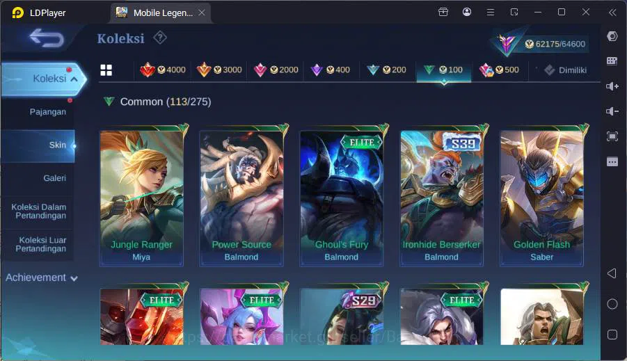 Mobile Legends: Bang Bang Accounts global Hero 120|S 236|Prime Claude,Kof Karina,Annu image 2