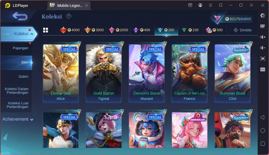 Mobile Legends: Bang Bang Accounts global Hero 120|S 236|Prime Claude,Kof Karina,Annu image 4