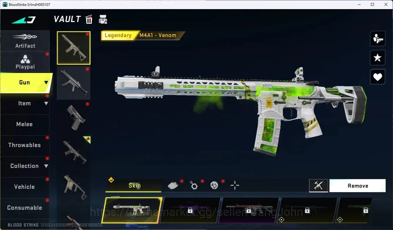 Blood Strike Accounts ASIA|1 Ultra Gun|5 Legendary Gun|Collab Ethan-Byak image 2