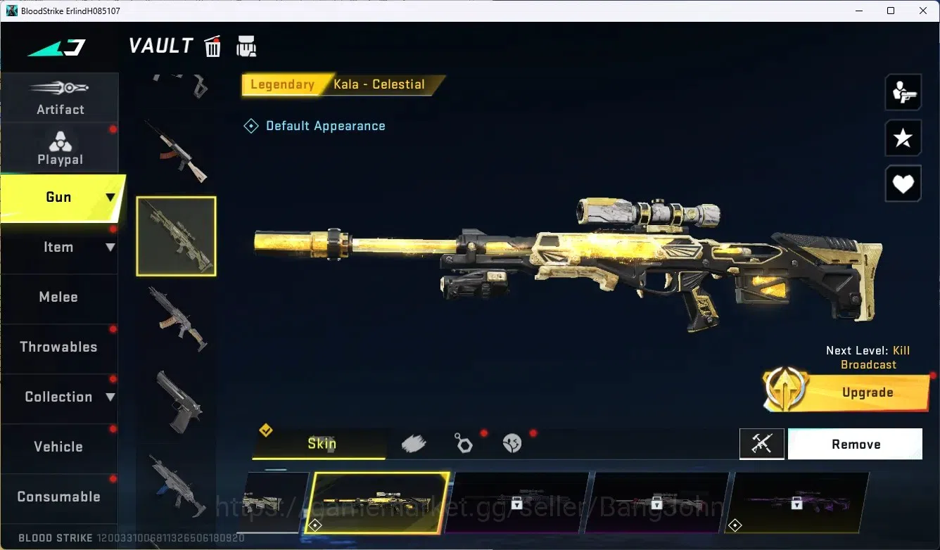 Blood Strike Accounts ASIA|1 Ultra Gun|5 Legendary Gun|Collab Ethan-Byak image 4