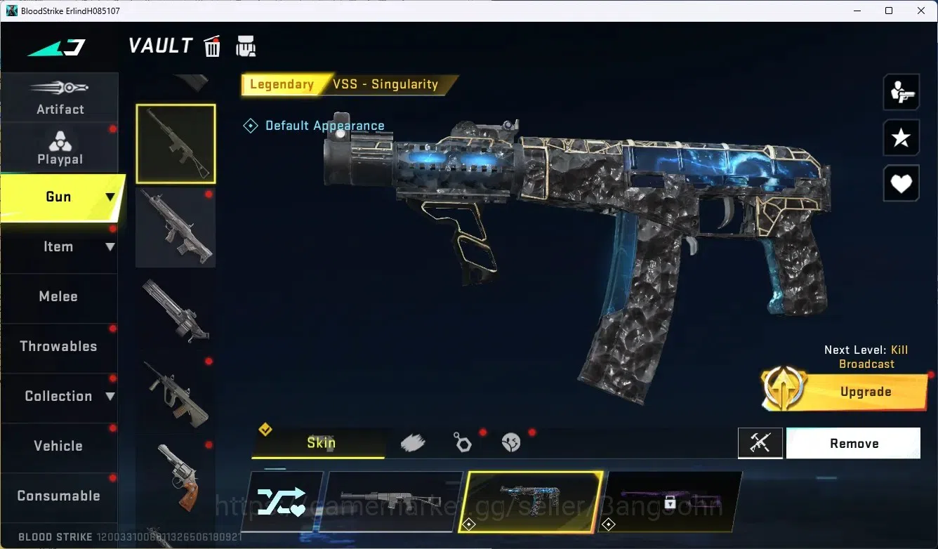 Blood Strike Accounts ASIA|1 Ultra Gun|5 Legendary Gun|Collab Ethan-Byak image 5