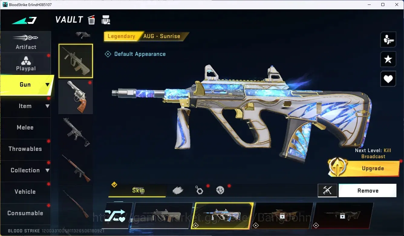 Blood Strike Accounts ASIA|1 Ultra Gun|5 Legendary Gun|Collab Ethan-Byak image 6