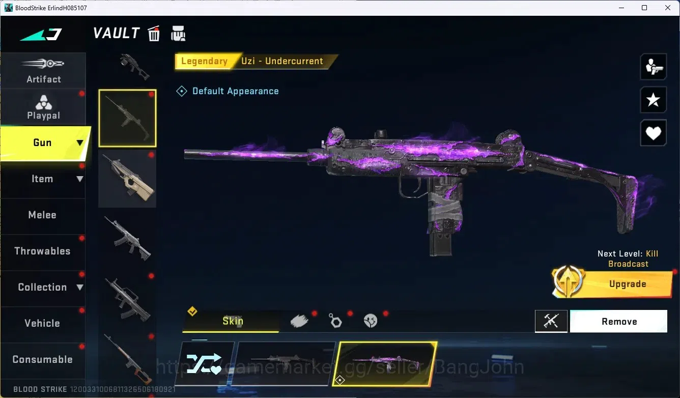 Blood Strike Accounts ASIA|1 Ultra Gun|5 Legendary Gun|Collab Ethan-Byak image 7